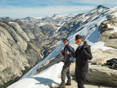 My super cool friends ;) half dome