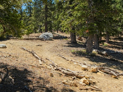 A well-defined trail leads from the PCT up to Red Tahquitz red tahquitz trail