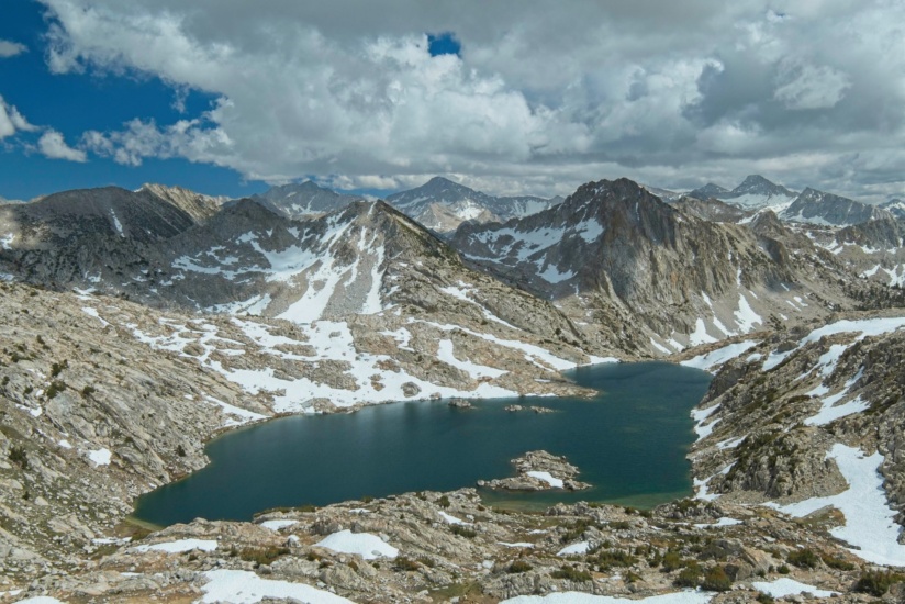 Gathering Storm sierra nevada mountains