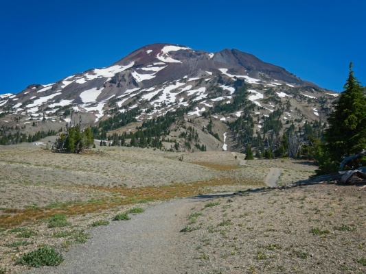 One last look back at South Sister south sister