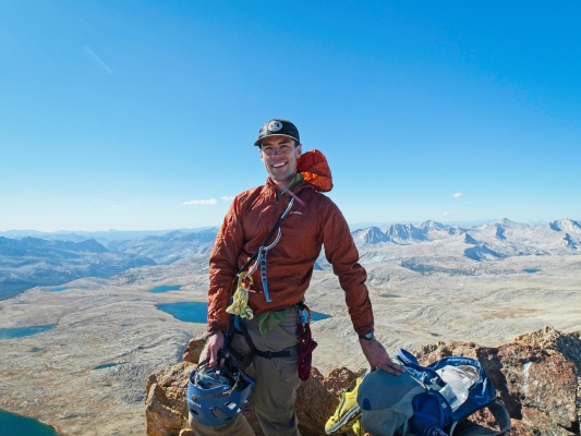 Yours truly posing for a photo on the summit mount humphreys summit