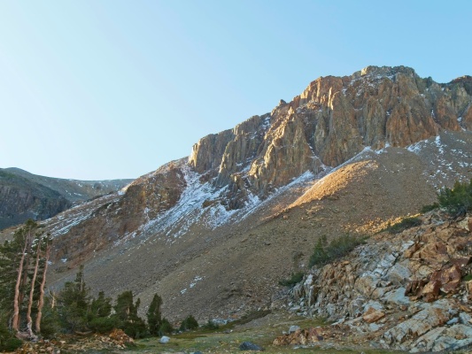 A light dusting of snow fell last week! snow mountains