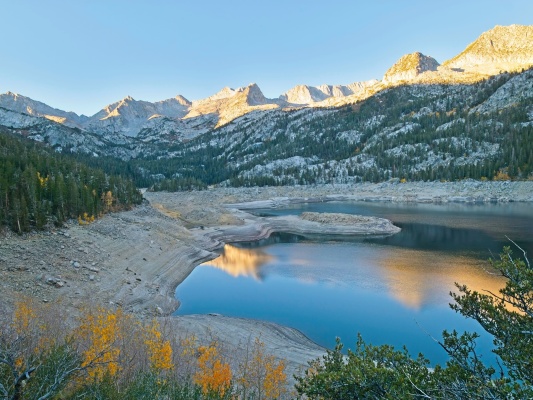 I'm shocked at how little water there is in South Lake south lake