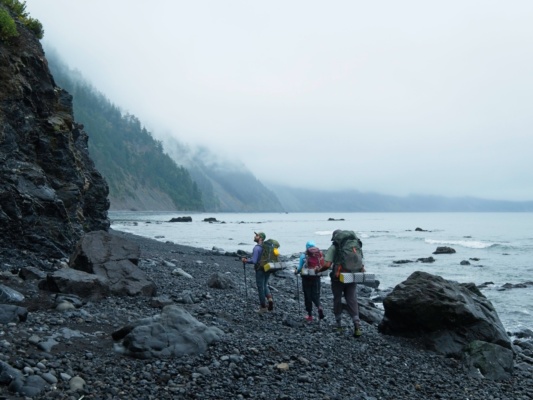 This section is some of my favorite hiking lost coast trail