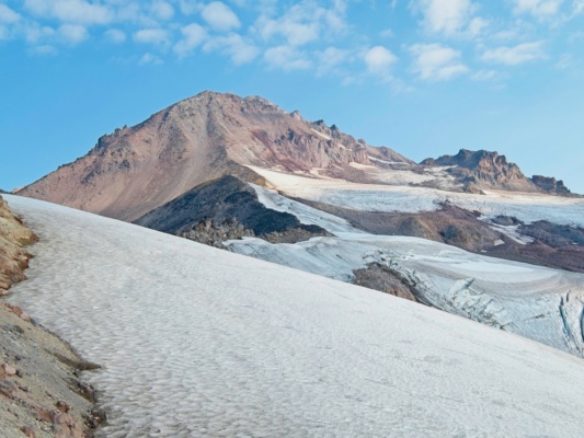Broken up remnants of the Suiattle Glacier suiattle glacier