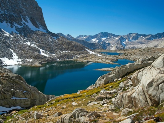 The highest of the Dusy Basin Lakes dusy basin