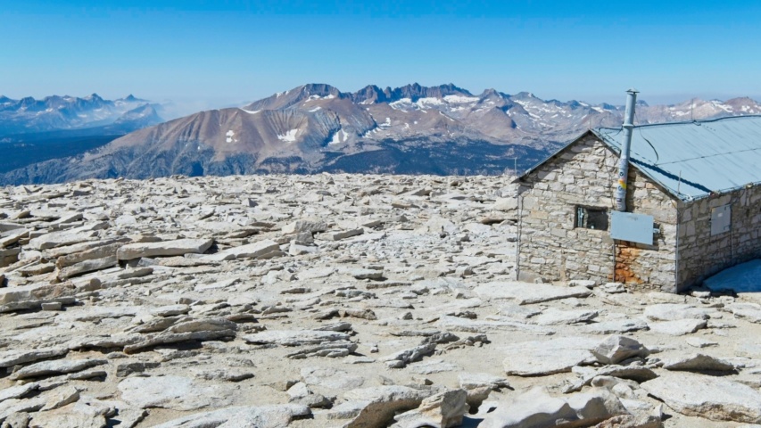 The summit of Mount Whitney! mount whitney