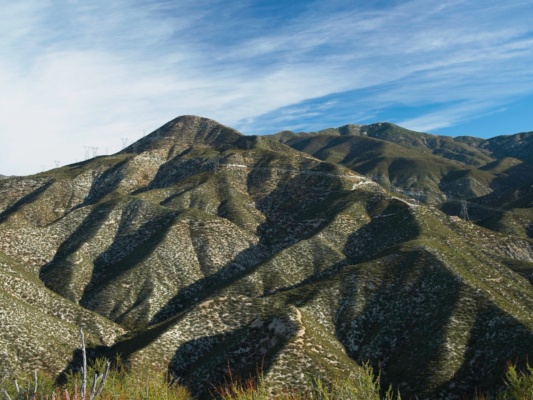 Rabbit Peak and Granite Mountain from the ridge leading up to Iron Mountain rabbit and granite