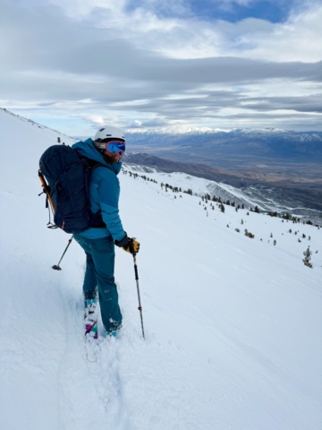 The skiing and the scenery are both phenomenal this morning! birch mountain