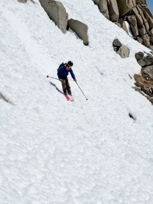 Andrew cruising through the penitentes ski tour