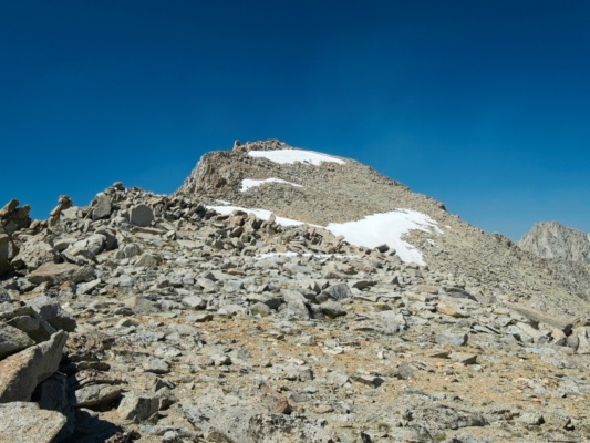 The summit of Caltech Peak is just ahead caltech peak
