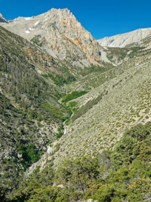 Shepherds Creek cascades down the canyon shepherds creek