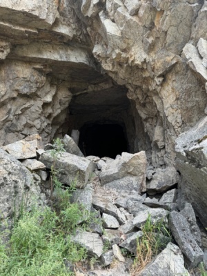 The tunnel entrance main salmon river rafting