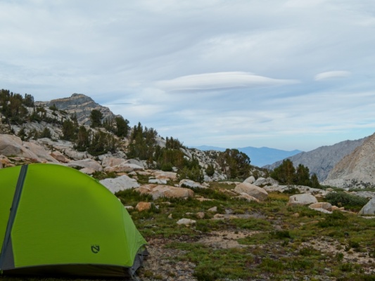 Lenticular clouds over Owen's Valley lenticular clouds