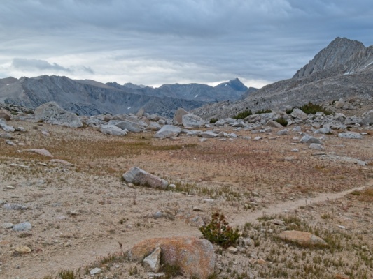Low clouds stream around Mount Humphreys mount humphreys