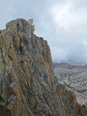 The imposing east face of Seven Gables east face