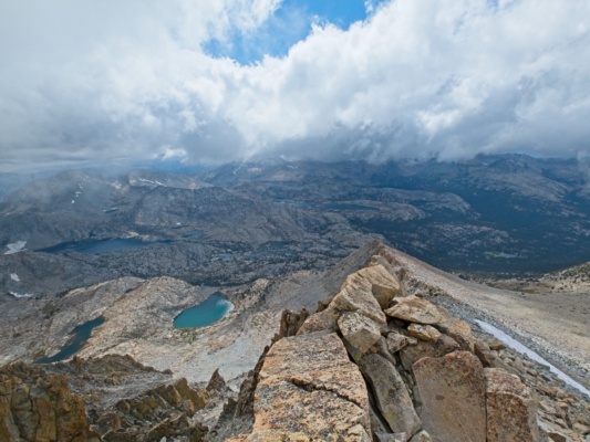 A little sunshine give me some peace of mind that I'm not about to be struck by lightning low clouds