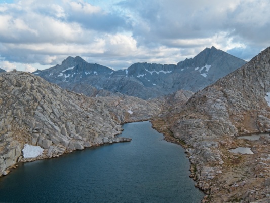 Gemini and Seven Gables from the slopes above White Bear Lake gemini and seven gables