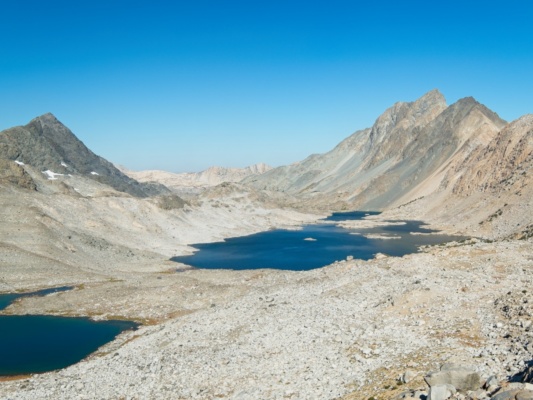 Davis Lake and Mount McGee (on the right) Davis Lake