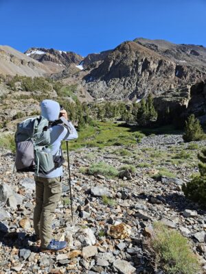 I snap a picture of the mountains; photo credit: CK photography