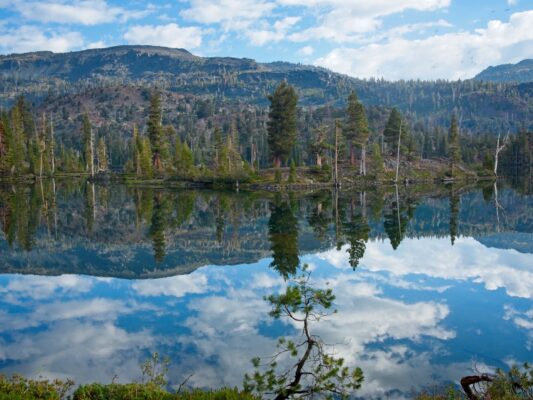Susie Lake tahoe rim trail