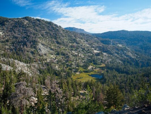 Ginny Lake tahoe rim trail