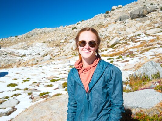 We warm up considerably once the sun has risen above the mountains dusy basin