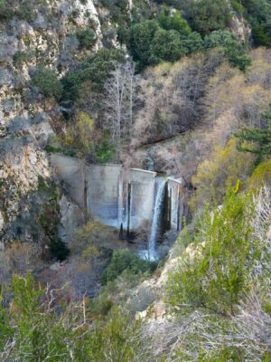 The Brown Mountain Dam gabrielino trail