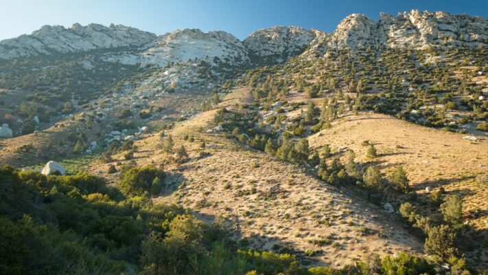 Another view of Owens Peak in the lovely evening light owens peak