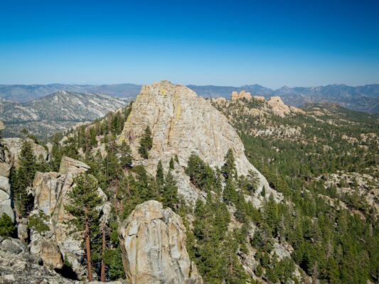 A few pinnacles down the ridge from Taylor Dome domeland wilderness