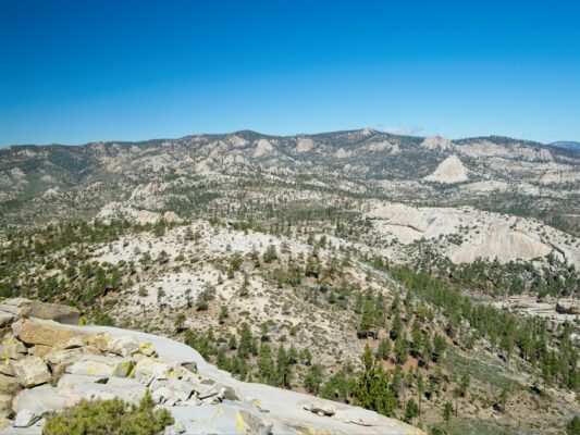 Another fantastic view of the Domeland Wilderness, this time from Rockhouse Peak domeland wilderness