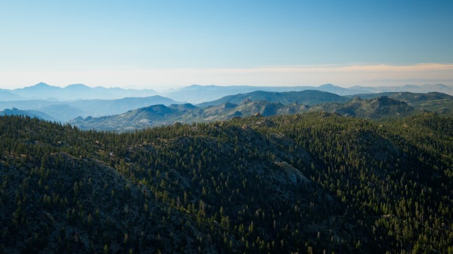 The Domeland Wilderness is a bit further away from Sierretta Peak, but no less cook to look at domeland wilderness